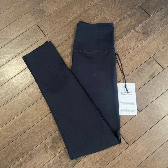 Girlfriend Collective Black Compressive High-Rise Legging size XS - Picture 5 of 10